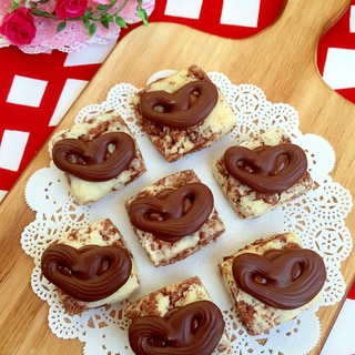 バレンタイン♡大量生産♪簡単HMでチョコスコーン♪